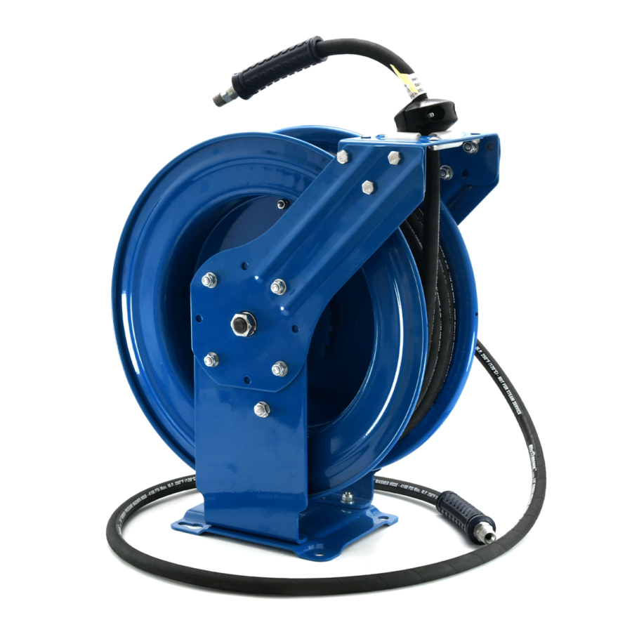 BluShield Pressure Washer Hose Reels (Dual Arm) - RMX Industries  Largest  Manufacturer & Exporter of General Purpose Hoses and Reels from India