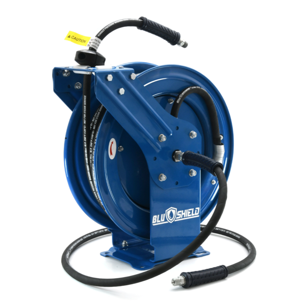 BluShield Pressure Washer Hose Reels (Dual Arm)