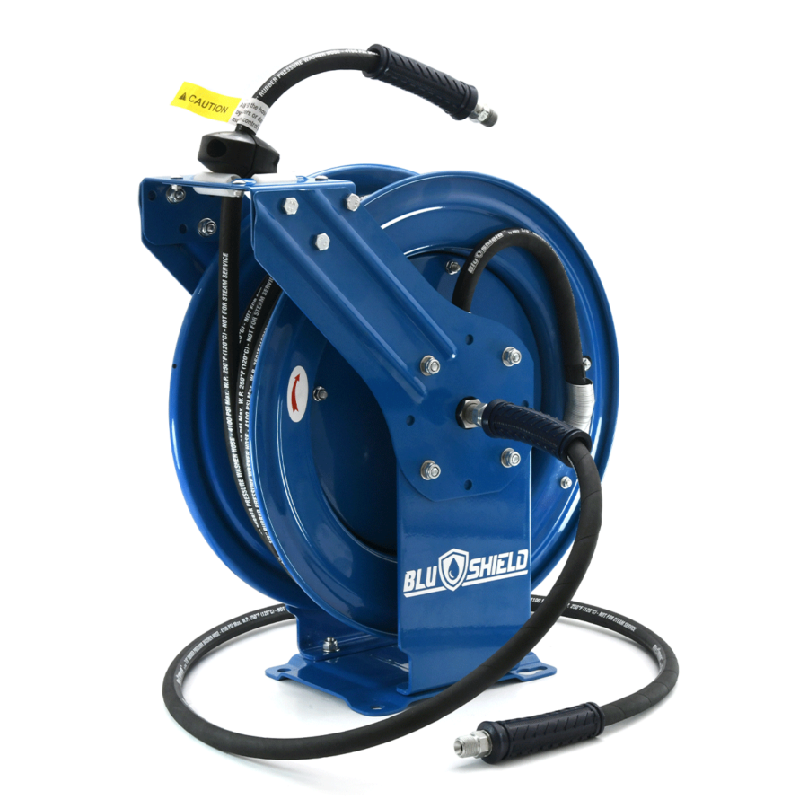 BluShield Pressure Washer Hose Reels (Dual Arm) - RMX Industries  Largest  Manufacturer & Exporter of General Purpose Hoses and Reels from India