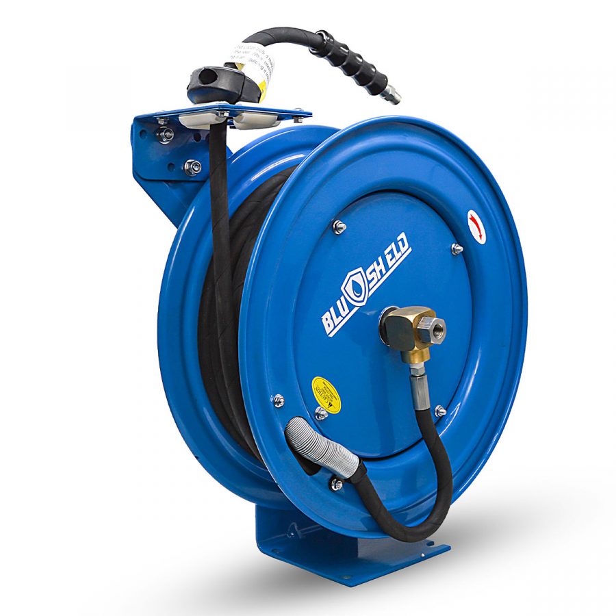 BluShield Pressure Washer Hose Reels (Single Arm) - RMX Industries   Largest Manufacturer & Exporter of General Purpose Hoses and Reels from  India