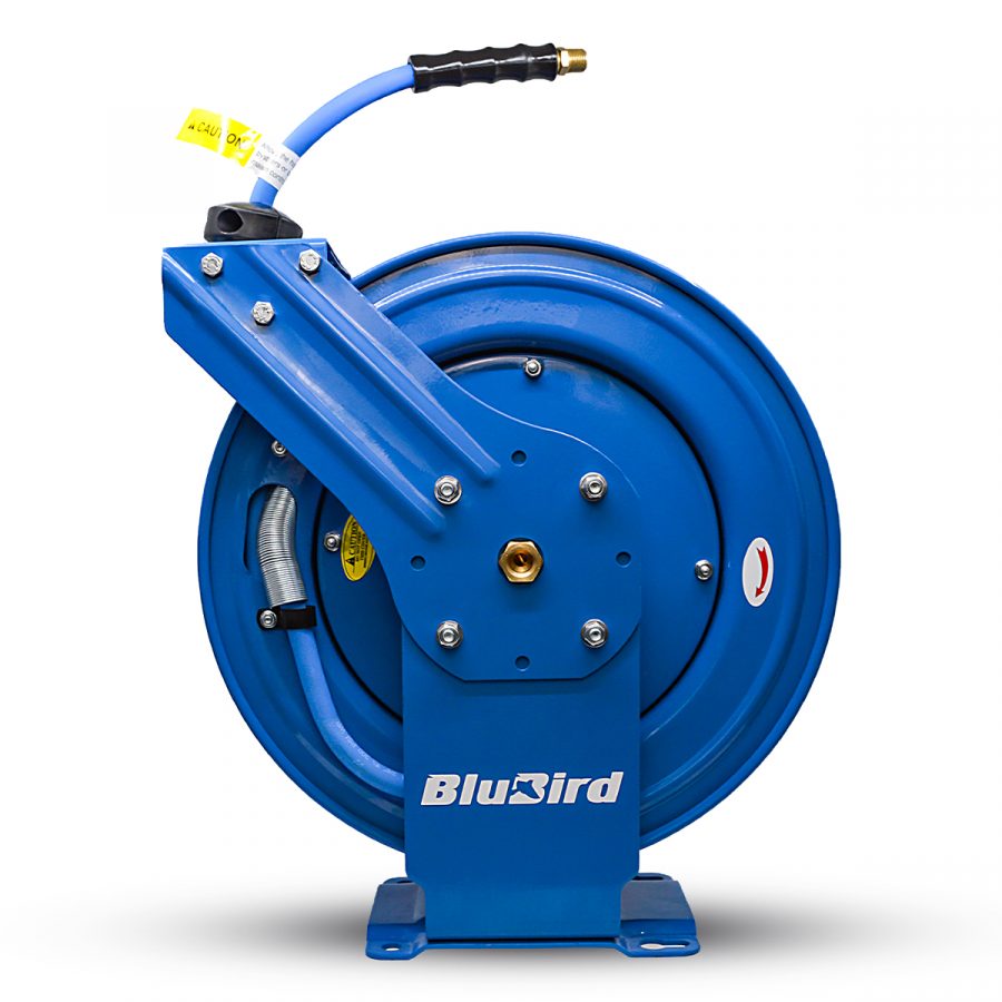 Blubird HD Air Hose Reels (Dual Arm) - RMX Industries  Largest  Manufacturer & Exporter of General Purpose Hoses and Reels from India