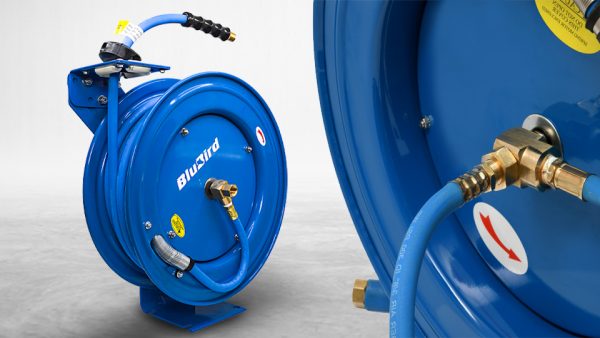 Blubird HD Air Hose Reels (Single Arm) - RMX Industries